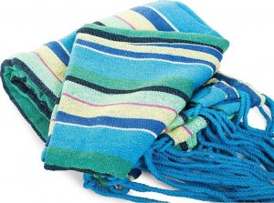 Verk HAMAK OGRODOWY MOCNY BUJAK POKROWIEC WISZĄCY LINKI 4