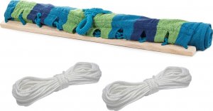 Verk HAMAK OGRODOWY ZE STELAŻEM WISZĄCY BUJAK Z LINKAMI 8