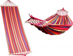 Verk HAMAK OGRODOWY ZE STELAŻEM WISZĄCY BUJAK Z LINKAMI 2