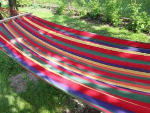 Verk HAMAK OGRODOWY ZE STELAŻEM WISZĄCY BUJAK Z LINKAMI 4