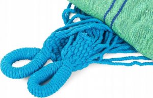 Verk HAMAK OGRODOWY MOCNY BUJAK POKROWIEC WISZĄCY LINKI 4