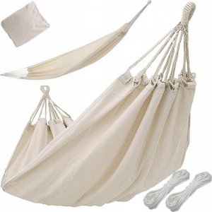 Verk HAMAK OGRODOWY WISZĄCY HUŚTAWKA BUJAK WOREK DUŻY 13