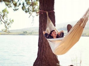 Verk HAMAK OGRODOWY WISZĄCY HUŚTAWKA BUJAK WOREK DUŻY 8