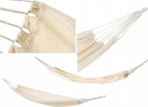 Verk HAMAK OGRODOWY WISZĄCY HUŚTAWKA BUJAK WOREK DUŻY 10