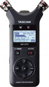 Rejestrator Tascam DR-07X - Przenośny rejestrator cyfrowy z interfejsem USB, zapis na karcie pamięci microSD 2