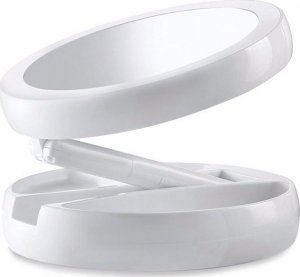 Lusterko kosmetyczne Verk Lusterko podświetlane LED obrotowe powiększające 7