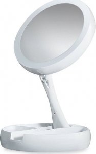 Lusterko kosmetyczne Verk Lusterko podświetlane LED obrotowe powiększające 10