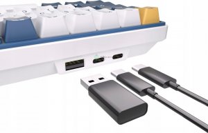 Klawiatura Orlos RK61 Plus Klawiatura Mechaniczna 60% RGB Sky Cyan 6