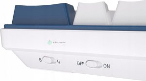 Klawiatura Orlos RK61 Plus Klawiatura Mechaniczna 60% RGB Sky Cyan 7
