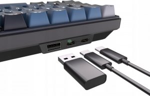 Klawiatura Orlos RK61 Plus Klawiatura Mechaniczna 60% Brown RGB HOT 4