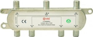 CORAB Rozgałęźnik sygnału splitter 5-2400Mhz 6 wyjść power pass CORAB 1