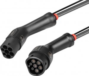 Kabel do ładowania samochodów Lindy Typ 2, 11kW, 5 m (30110) 2