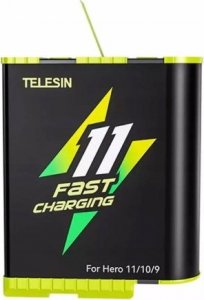 Telesin Akumulator (fast charge) Telesin dla GoPro 9/10/11 GP-FCB-B11 1