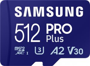 Karta Samsung PRO Plus MicroSDXC 512 GB U3 A2 V30 (MB-MD512SB/WW) 2