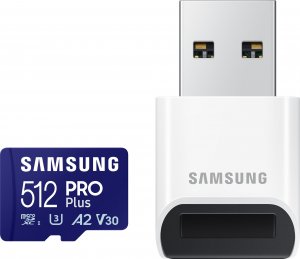 Karta Samsung PRO Plus MicroSDXC 512 GB U3 A2 V30 (MB-MD512SB/WW) 7