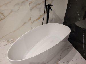 Wanna Hagendsen&Smith Vasta Mora wolnostojąca 170x78 biała połysk 5