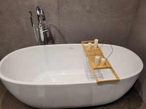 Wanna Hagendsen&Smith Vasta Reno wolnostojąca 170x78 biała połysk 5