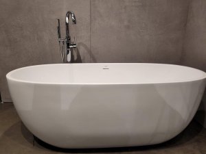 Wanna Hagendsen&Smith Vasta Jima wolnostojąca 170x78 biała połysk 5