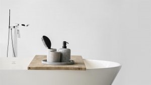 Bateria wannowa Hagendsen&Smith stojąca podłogowa Chrom 2