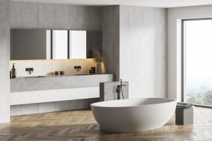 Bateria umywalkowa Hagendsen&Smith podtynkowa Czarny matowy 3