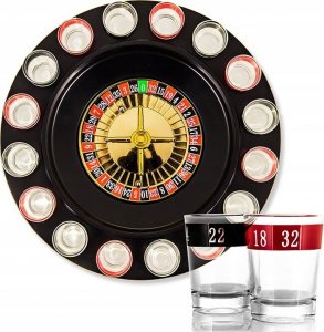 Verk ALKOHOLOWA GRA RULETKA IMPREZOWA+ KIELISZKI 16szt 8