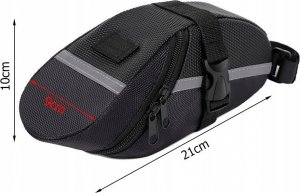 Verk Sakwa rowerowa pod siodełko wodoodporna torba etui 7