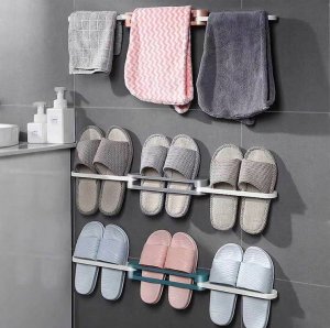 Verk UCHWYT NA KAPCIE PÓŁKA WIESZAK NA BUTY NA ŚCIANĘ 8