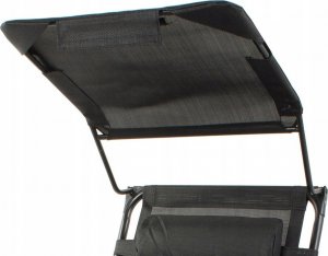 Verk LEŻAK OGRODOWY PLAŻOWY SKŁADANY DASZEK GRAVITY 13
