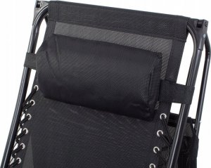 Verk LEŻAK OGRODOWY PLAŻOWY SKŁADANY DASZEK GRAVITY 9