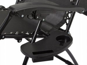 Verk LEŻAK OGRODOWY PLAŻOWY SKŁADANY DASZEK GRAVITY 10