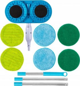 Mop elektryczny Verk MOP OBROTOWY ELEKTRYCZNY BEZPRZEWODOWY 6 NAKŁADEK 8