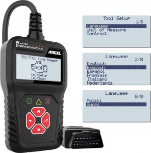 ANCEL Diagnostyczny Tester Interfejs OBD2 4