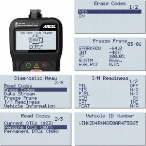 ANCEL Diagnostyczny Tester Interfejs OBD2 7