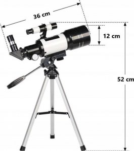 Teleskop Teleskop Astronomiczny Luneta + Akcesoria F30070 4