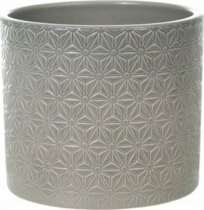 Cermax Osłonka ceramiczna walec zielona 13 cm Lazur 1