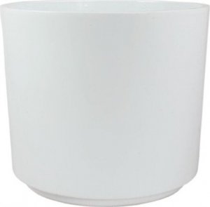 Cermax Osłonka ceramiczna na doniczkę biała 22 cm 1