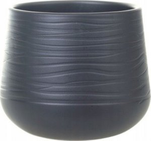 Cermax Osłonka ceramiczna na doniczkę antracytowa 15 x 11,5 cm 1