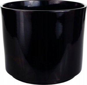 Cermax Osłonka ceramiczna na doniczkę czarna 12 cm 1