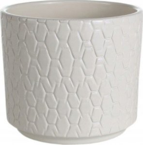 Cermax Osłonka ceramiczna na doniczkę kremowa 14 cm 1