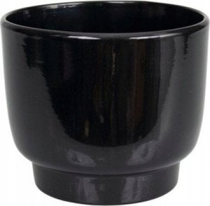 Cermax Osłonka ceramiczna na doniczkę czarna 22 cm 1