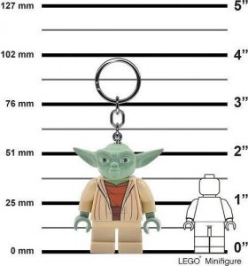 Breloczek LEGO Lego Star Wars LGL-KE11 Yoda brelok do kluczy z latarką 6