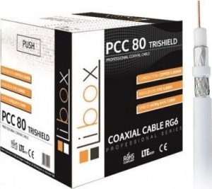 Libox Kabel koncentryczny PCC 80 trishield 300m Libox 1