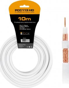 Libox Kabel koncentryczny RG6U PCC113-10 CU+CU+CU HD 10m LIBOX 1
