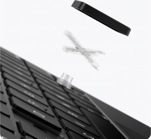 Baseus Etui na klawiaturę Brilliance do Ipad Pro 12.9" (2018/2020/2021) białe 12