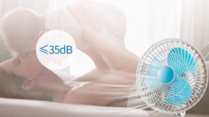 Wentylator MOCNY I CICHY WENTYLATOR STOŁOWY O MOCY 28 W 2