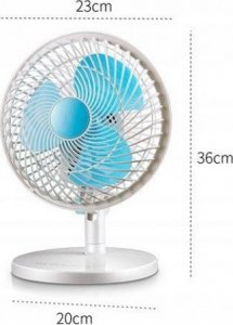 Wentylator MOCNY I CICHY WENTYLATOR STOŁOWY O MOCY 28 W 7