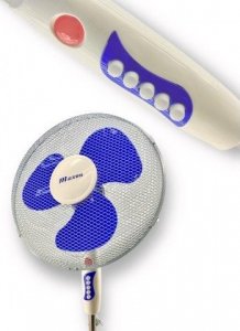 Wentylator MOCNY I CICHY WENTYLATOR STOJĄCY O MOCY 45 W NA SOLIDNEJ PODSTAWIE 8