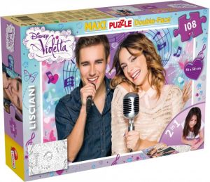 Dante LISCIANI Puzzle dwustronne MAXI 108el. Violetta 1