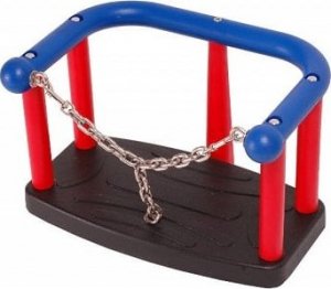 Just Fun HUŚTAWKA KUBEŁKOWA LUX ŁAŃCUSZEK EN1176 4