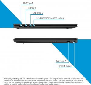Laptop HP HP 17 AMD Ryzen 3 3250U 8/256GB SSD NVMe Win11 11